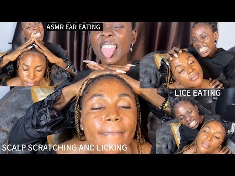 Ultimate ASMR Ear Licking, Ear Biting, Ear Cleaning, Scalp Scratching & Neck Massage