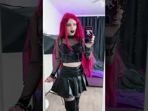 HUNTR/X💓Dark Mira 🖤​⁠ #kpopdemonhunters #huntrix #mirakpopdemonhunters #cosplay