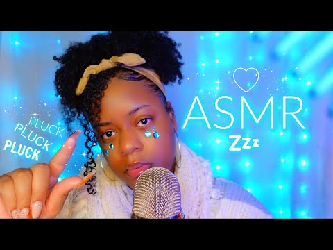 ♡ ASMR✨REMOVING ALLL OF YOUR NEGATIVE ENERGY ♡🤏🏽✨ [PLUCKING, PULLING, CUTTING..+ MORE]