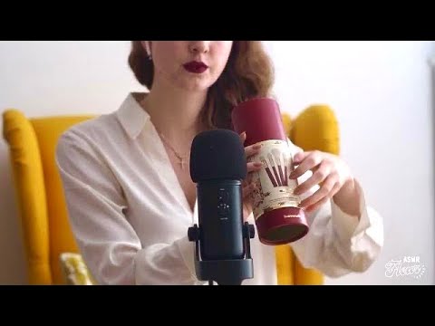 LOFI Tapping ASMR on new brush set (no talking / natural nails)