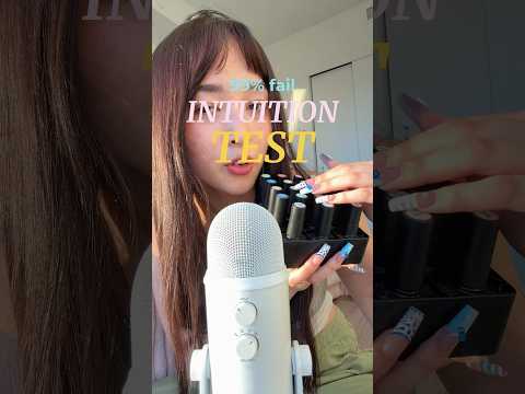 Most people FAIL this TEST.         #asmr #mouthwhisper #nails #visualtingle #closewhisper #tingles