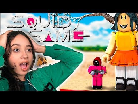 ASMR- ESMEASMR PLAY SQUID GAME ON ROBLOX GET BULLIED…..