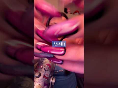 nail on nail tapping w/ finger flutters #asmr #tingles #triggersforsleep #relaxing #whispering