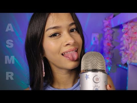 ASMR mouth sounds professional ( Sons de Boca)- No talking