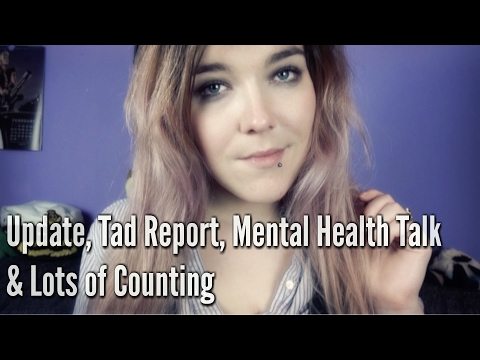 ☆★ASMR★☆ Mental Health Ramble & Lots of Counting | Update & Tad #32