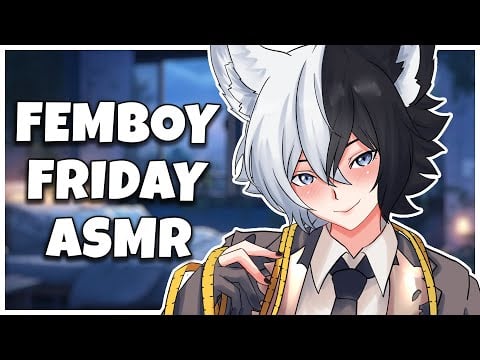 🤍 Live 3DIO ASMR | Femboy Friday: Gentle Whispers & Soothing Rain 🤍