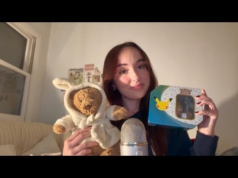asmr relaxing tapping & scratching 🍵 long nails, no talking