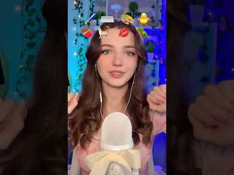 Emoji challenge #asmrsounds #asmrrelax #asmrtingles #asmrwhispers #asmrsleep #relax #tingles
