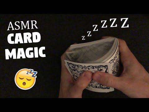 [ASMR] CARD MAGIC to help you SLEEP