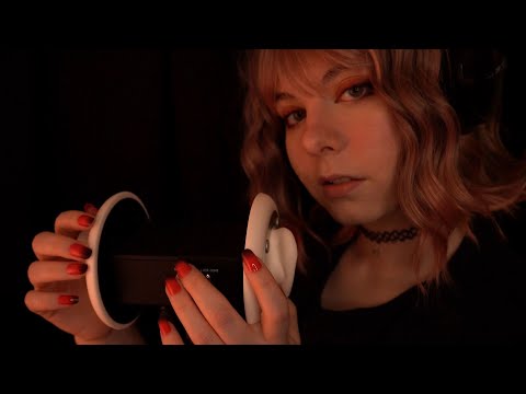 ASMR | Ear To Ear Whispered Ramble & Ear Attention - Scratching, Tapping, Rain