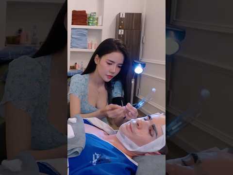 ASMR: 4 Hand PRO Massage Full Service at Jade007 Barbershop #shorts