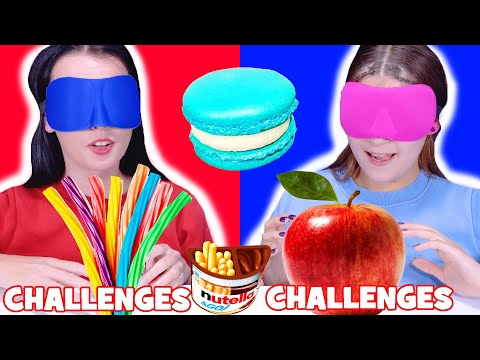 ASMR Popular Short Food Challenges | Sweet VS Sour Candy