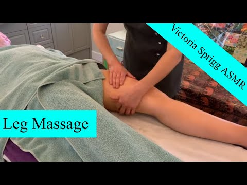 ASMR Aromatherapy Leg Massage with Victoria and Jodi | 2 of 4