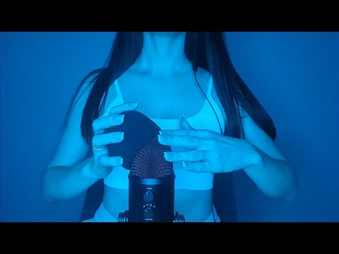 ASMR Fast & Aggressive Mic Massage,  Mic Scratching with Mic Cover