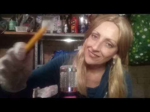 ASMR Serafina. Car repairs, tools and Vinyl Gloves on a Saturday afternoon.