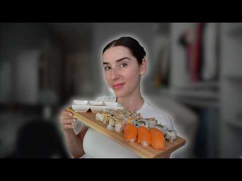 ASMR Sushi Mukbang