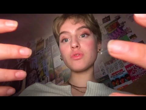 Comforting YOU asmr (positive affirmations, personal attention, fast hand sounds, hand mouvements)
