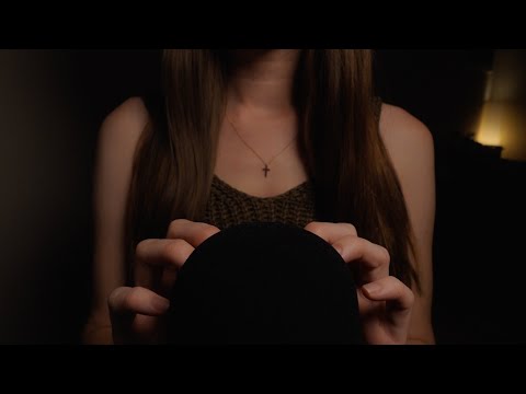 ASMR Mic Scratching with Layered Rain Sounds ⛈ (No Talking, 3 Hours)
