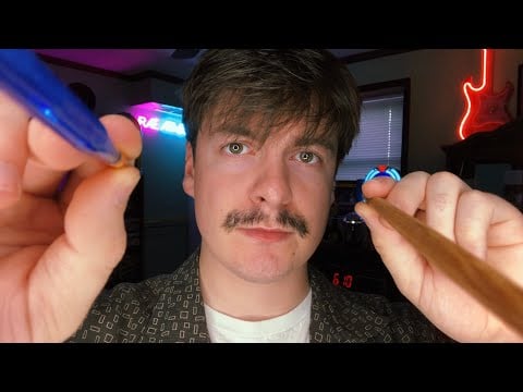 [ASMR] Tracing Around The Lens with Numerous Objects | Visual ASMR Triggers | RV