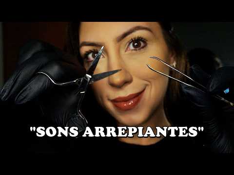 ASMR Posso Desenhar, Medir, Cortar e Remover sua Sobrancelha? (sons que causam formigamento)