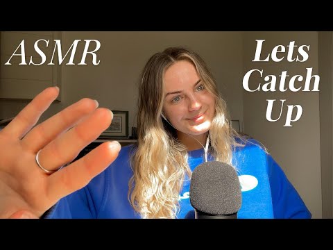 ASMR ~ Let's Catch Up! (Whisper Ramble, Chit Chat, Tapping, Finger Flutters) 🍓🍵🧸🪴