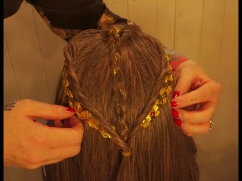 ASMR | Perfectionist | Hair Styling | Hair Tinsel & Sequins | No Talking | 'Unintentional'