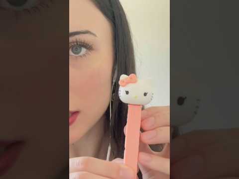 Showing you my Hello Kitty PEZ! ☺️💕 #asmr #whisper #sanrio #hellokitty