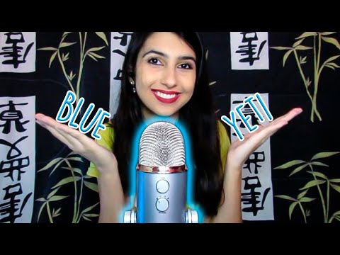 ASMR MICROFONE NOVO! Unboxing Blue Yeti ♥