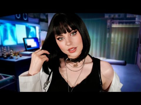 ASMR Shady Goth Doctor Is Obsessed With You 🩺 Vision Test, Focus Test, Medical Roleplay