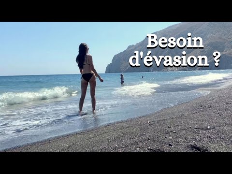 ASMR GREECE | Besoin de voyage ? C'est parti ! (vlog, whisper, wave, santorin, mykonos, grèce)