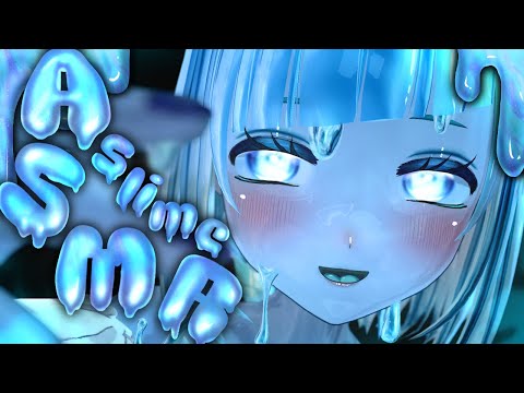 【ASMR】スライムの女の子が貴方の傷を治療してくれるみたいです🩵🫧(スライム、ハンドムーブメント)