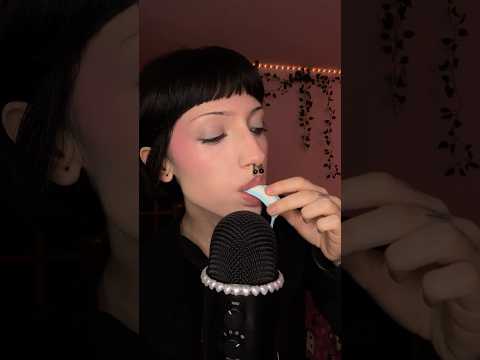 Marshmallow eating #asmr #mouthsounds #eatingsounds