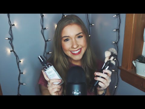 ASMR Cleaning Makeup Brushes