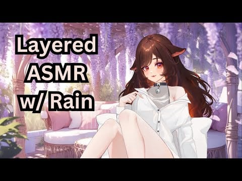 Audio Mash For Sleep w/ Rain - Kabuki Koi [ASMR] No mid-roll ads