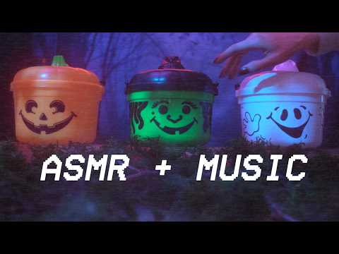 (MUSIC Ver) 📼🎃 Nostalgic 90s Halloween ASMR Variety Pack 🍬🦇 (Hypnotic Layered Soundscapes)