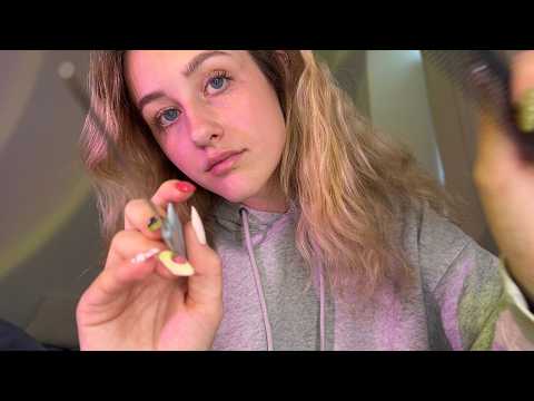 Soft Spoken ASMR Haircut Roleplay ✂️ Realistic Scissor Sounds, Brushing, Clipping & Deep Sleep Care