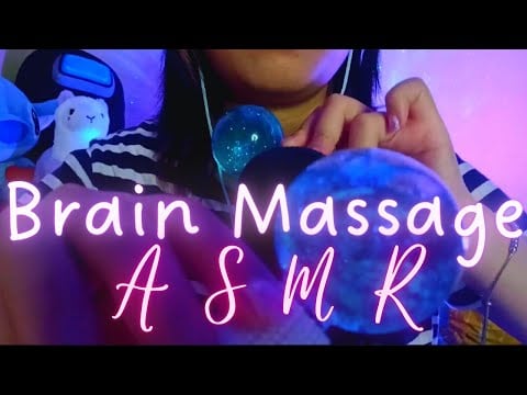 ASMR | Brain Massage Brain Melting Tingles Brain Tingling - ASMR Triggers for Sleep (No Talking)
