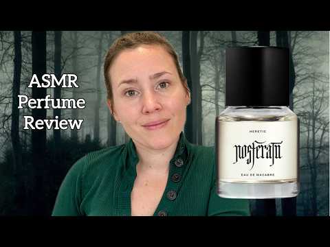 (ASMR) Perfume Review - Heretic Parfum Nosferatu - Glass Tapping & Whispering