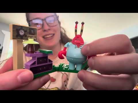 ASMR Over Explaining my Lego Sets - whisper ramble and show and tell