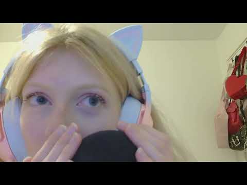 (asmr) cupped trigger words (chocolate, crispy..)
