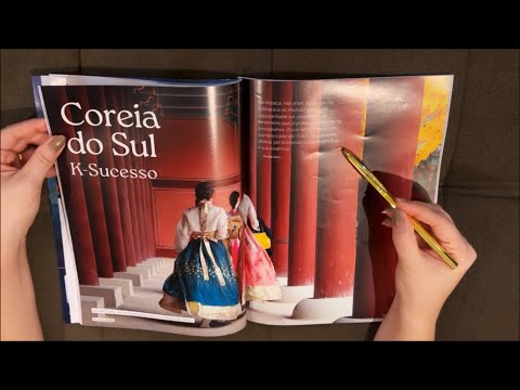 ASMR: FOLHEANDO REVISTA DA CULTURA COREANA