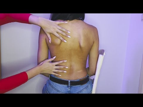 ASMR Back & Hair Massage 💆‍♀️ Deep Relaxation