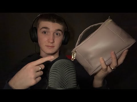 ASMR With my Girlfriend’s Makeup Bag 💄 