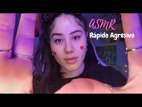 ASMR: Sonidos de Manos y Boca 💋 Rápido Agresivo⚡️En Español Caribeño ❤