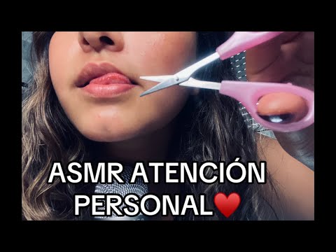 ASMR ✨ ATENCIÓN PERSONAL + MOUTHSOUNDS INTENSOS ♥️♥️ DORMIRÁS SI O SI !!!