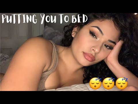 ASMR| Gf puts you to bed 💤