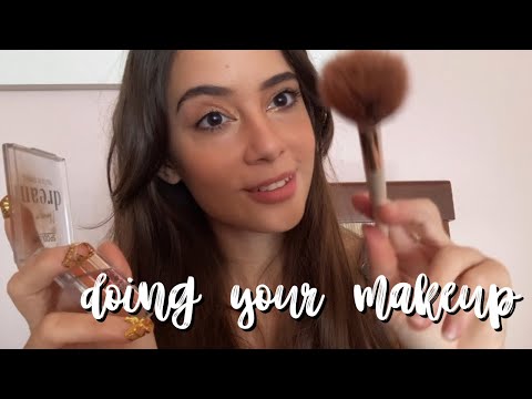 asmr doing your makeup 💄 personal attention, fast paced, soft spoken version