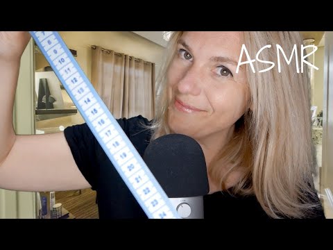 ASMR FR 📏 RP Je te mesure le visage (visuels, inaudible, attention personnelle, chuchotement)