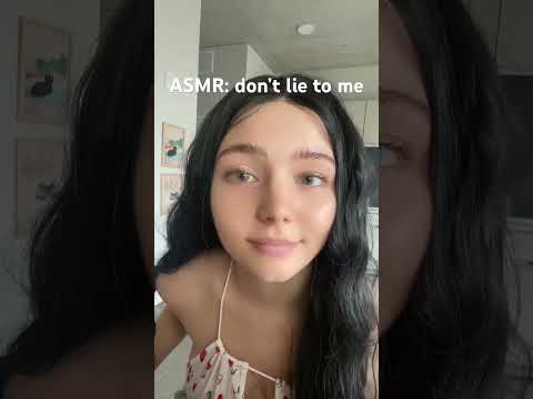 you don’t have to lie to me.. 😊 #asmr #asmrshorts #asmrroleplay #whisper #girlfriendasmr