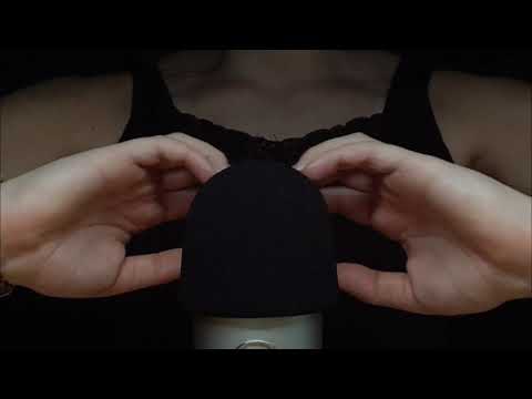 asmr intense brain scratch with foam cover (no talking)